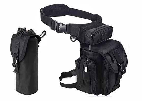 Motorcycle Unisex Hiking Camping Bags 210D Nylon For Waist Leg