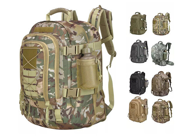 Waterproof Molle Hiking Camping Bags 39L-60L Multifunctional Durable