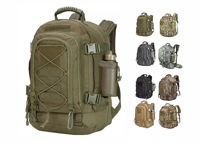 Waterproof Molle Hiking Camping Bags 39L-60L Multifunctional Durable