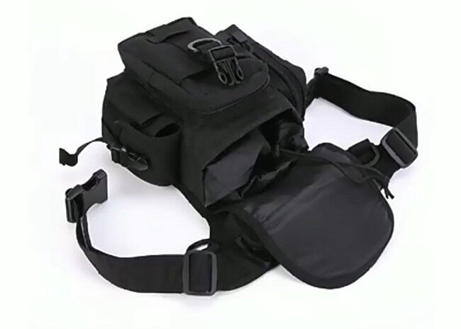 Motorcycle Unisex Hiking Camping Bags 210D Nylon For Waist Leg