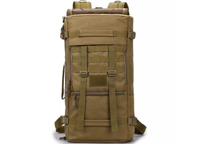 Durable Oxford Waterproof Tactical Backpack , Multipurpose Army Camping Bag