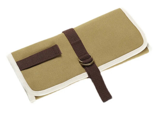 1L Portable Kitchen Kit Storage Cloth Bag Outdoor Camping Cutlery Canvas Organizer